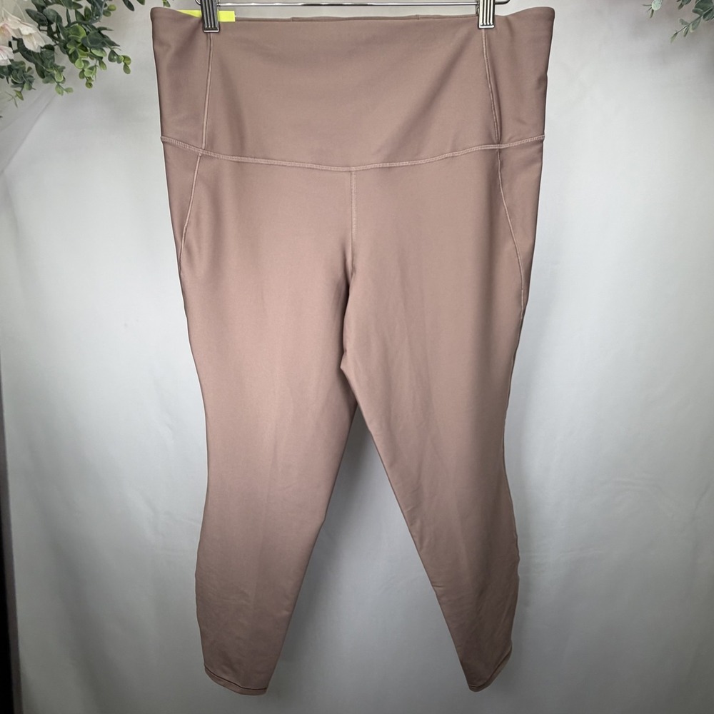 Women Effortless Support High-Rise Pocketed 7/8 Leggings -‎ All In Motion XXL